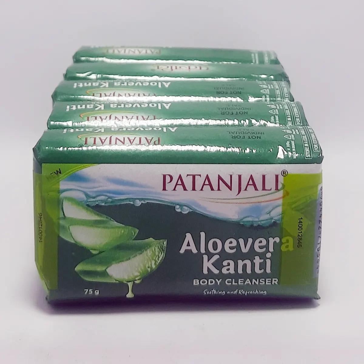Patanjali Aloevera Kanti Body Cleanser, With Enhance The Natural Beauty & Glow Of Skin, 300gm
Patanjali Aloevera Kanti Body Cleanser, With Enhance The Natural Beauty & Glow Of Skin, 300gm