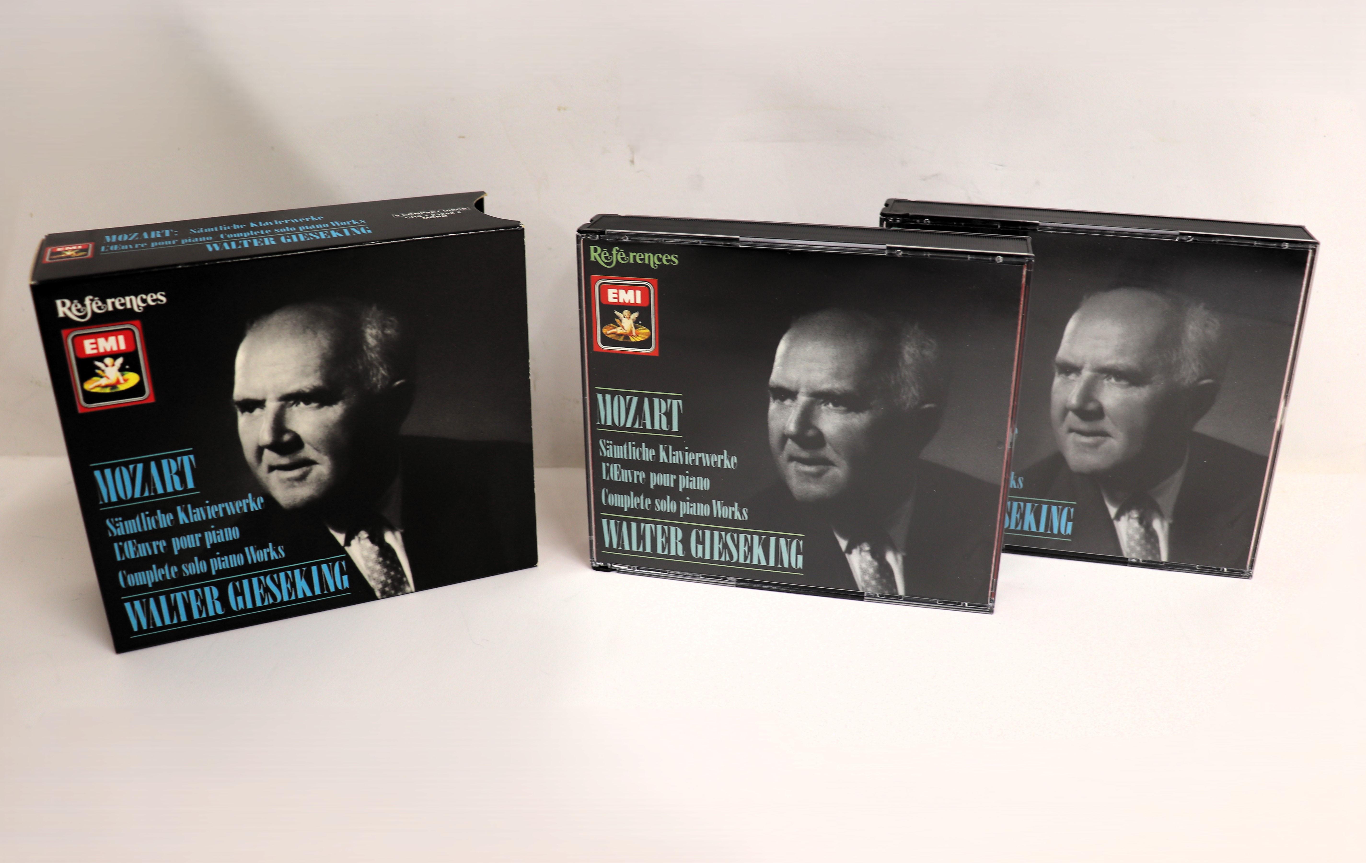 CD WALTER GIESEKING - Mozart Complete Works For Piano Sol CHS7636882 EMI 1990 Germany Classical Used
CD WALTER GIESEKING - Mozart Complete Works For Piano Sol CHS7636882 EMI 1990 Germany Classical Used