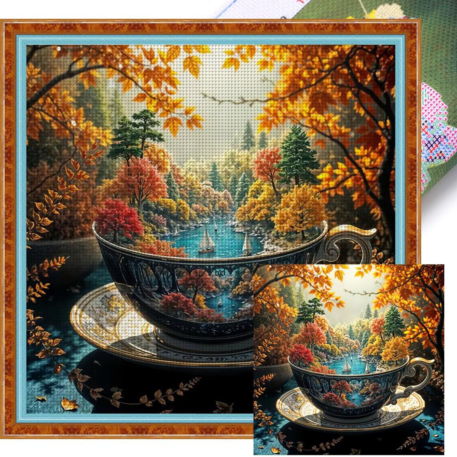 Full Embroidery cotton Thread 11CT Printed Still Life Cross Stitch Kit Art
Full Embroidery cotton Thread 11CT Printed Still Life Cross Stitch Kit Art