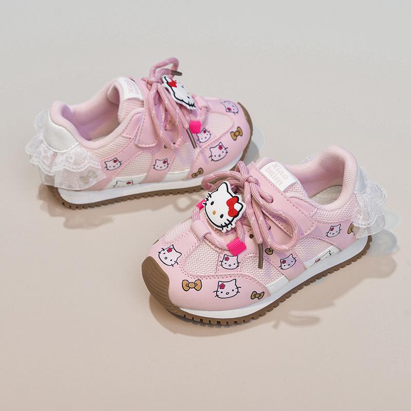 Spring Autumn Hello Kitty Girls Casual Shoes Sweet Princess Style Lightweight Soft Sole Non Slip Toddler Sneakers 23 розовый
Spring Autumn Hello Kitty Girls Casual Shoes Sweet Princess Style Lightweight Soft Sole Non Slip Toddler Sneakers 23 розовый