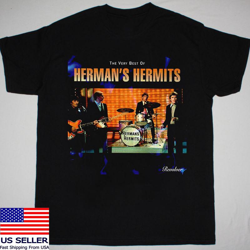 Лучшее из Herman s Hermits Черная хлопковая футболка Размер S-5XL Унисекс футболка XXXL
Лучшее из Herman s Hermits Черная хлопковая футболка Размер S-5XL Унисекс футболка XXXL