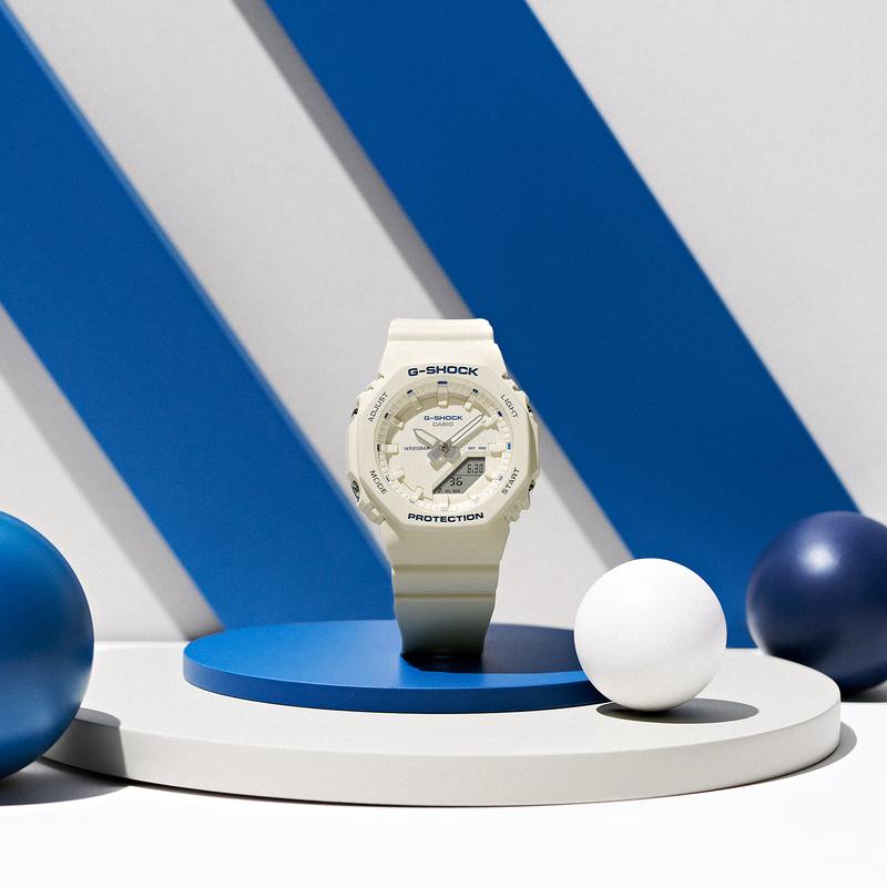CASIO DIGITAL series 200 meters waterproof alarm clock stopwatch Quartz resin strap women s watch white dial GMA-P2100BA-7AJF білий
CASIO DIGITAL series 200 meters waterproof alarm clock stopwatch Quartz resin strap women s watch white dial GMA-P2100BA-7AJF білий