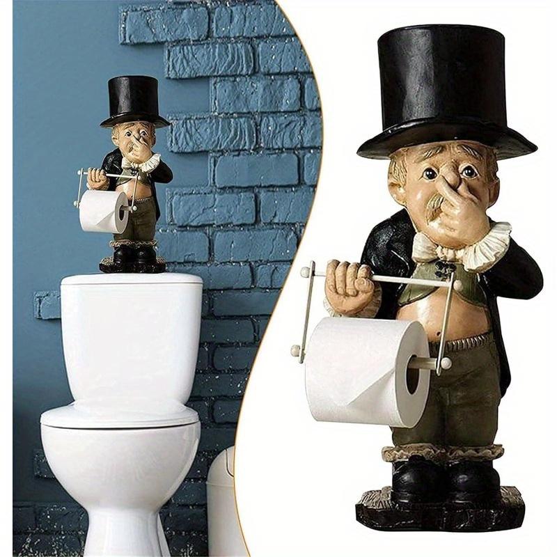 Funny Toilet Butler Tissue Holder! Self-Adhesive Wall Decor. Quirky Gift for Home,Bathroom,Christmas & Halloween. Get Yours Now! білий
Funny Toilet Butler Tissue Holder! Self-Adhesive Wall Decor. Quirky Gift for Home,Bathroom,Christmas & Halloween. Get Yours Now! білий