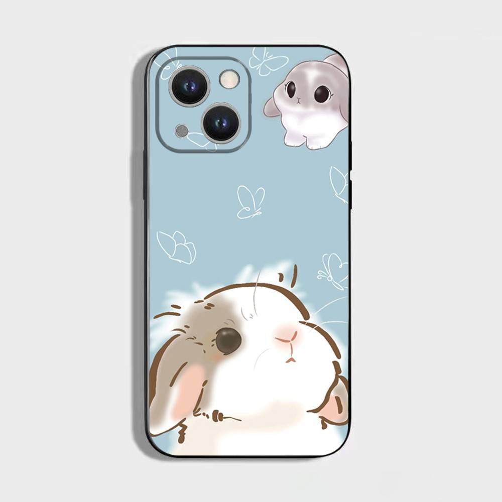 Cute Cartoon Rabbit Phone Case For iPhone 17,16,15,14,13,12,11 Plus,Pro Max,XS,X,XR,SE,Mini,8,7,Soft Silicone Black Cover iPhone17
Cute Cartoon Rabbit Phone Case For iPhone 17,16,15,14,13,12,11 Plus,Pro Max,XS,X,XR,SE,Mini,8,7,Soft Silicone Black Cover iPhone17