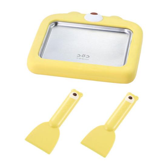 Ручная машина для приготовления льда, машина для приготовления мороженого, неэлектрическая машина для приготовления йогурта и сорбета со скребком, портативная, безопасная для детей