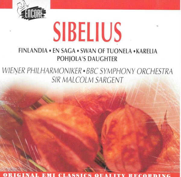 CD SIBELIUS, SARGENT; VPO - Finlandia / En Saga CDE7677872 Encore 1993 US Classical Used
CD SIBELIUS, SARGENT; VPO - Finlandia / En Saga CDE7677872 Encore 1993 US Classical Used