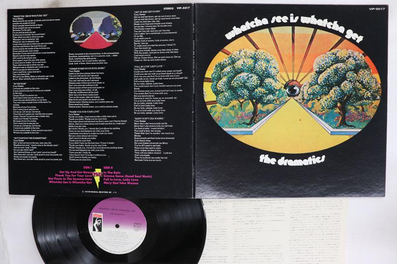 LP Record DRAMATICS Whatcha See Is Whatcha Get VIP5017 STAX 1978 Japan SoulFunk Used
LP Record DRAMATICS Whatcha See Is Whatcha Get VIP5017 STAX 1978 Japan SoulFunk Used