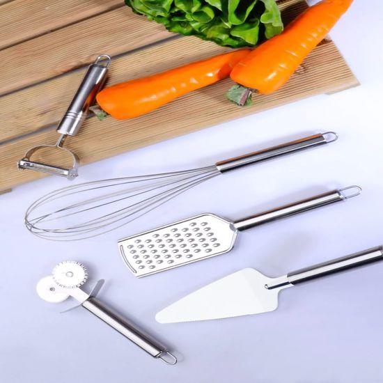 Rotanev 5 Piece Steel Stainless Kitchen Serving and Preparation Set Dowry Set-5 Piece Serving Set
Rotanev 5 Piece Steel Stainless Kitchen Serving and Preparation Set Dowry Set-5 Piece Serving Set