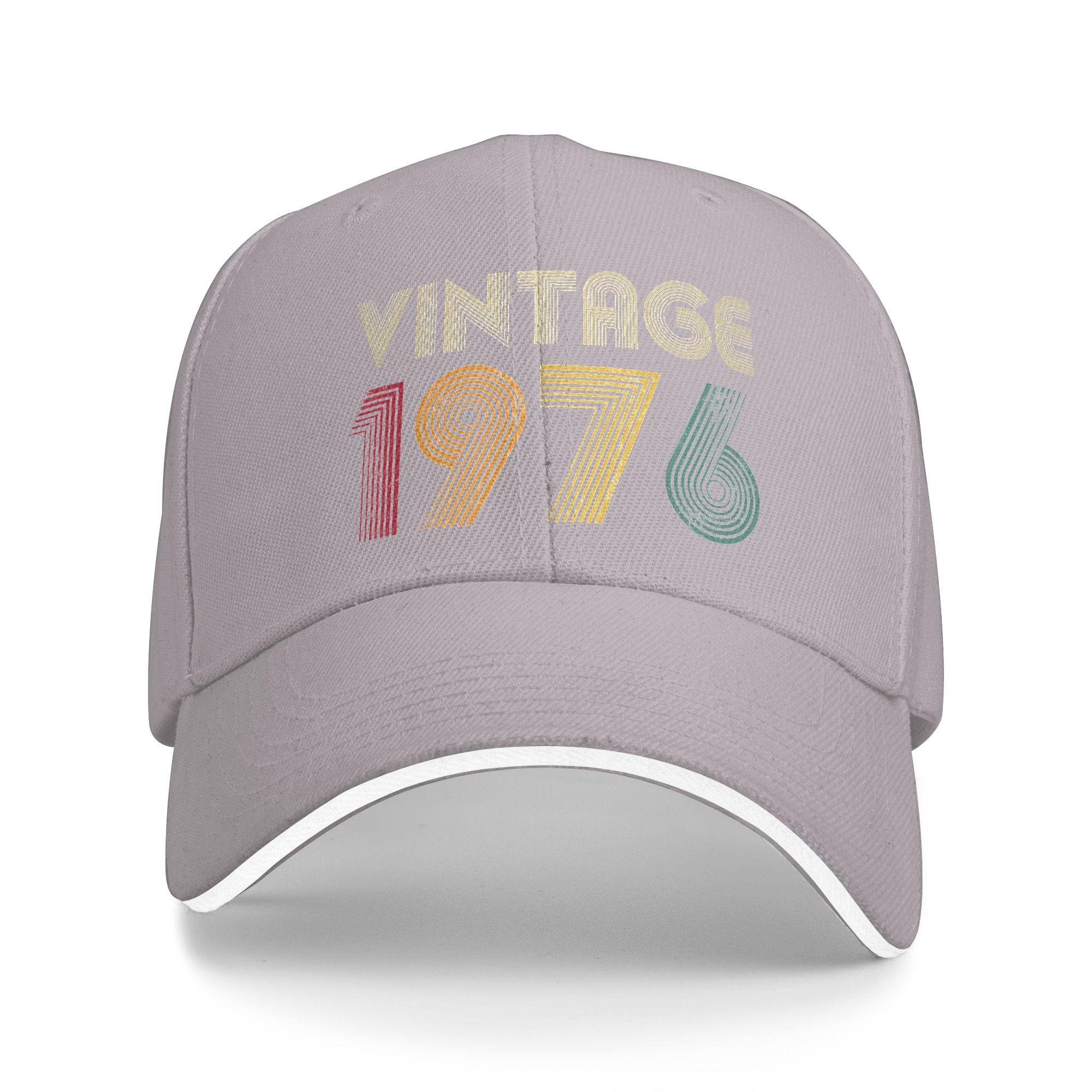 Vintage 1976 50th Birthday Retro 50 Years Old Sun Baseball Cap Summer Men Design Trucker Hat Casual Outdoor Sports Baseball Caps One Size серый
Vintage 1976 50th Birthday Retro 50 Years Old Sun Baseball Cap Summer Men Design Trucker Hat Casual Outdoor Sports Baseball Caps One Size серый