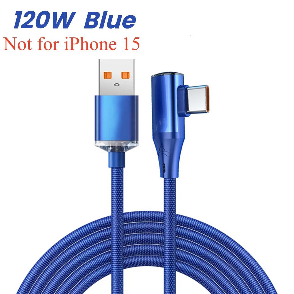 90-градусный угловой кабель USB C PD 120 Вт кабель быстрой зарядки типа C для iPhone 15 Pro Max Samsung Xiaomi зарядное устройство шнур передачи данных 0.25m
90-градусный угловой кабель USB C PD 120 Вт кабель быстрой зарядки типа C для iPhone 15 Pro Max Samsung Xiaomi зарядное устройство шнур передачи данных 0.25m