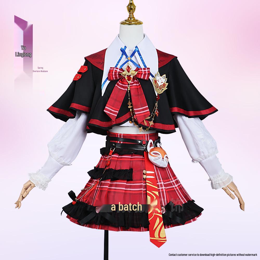 Yu Linglong Naraka: Bladepoint Akabane School Uniform Female Cosplay Costume One Size
Yu Linglong Naraka: Bladepoint Akabane School Uniform Female Cosplay Costume One Size