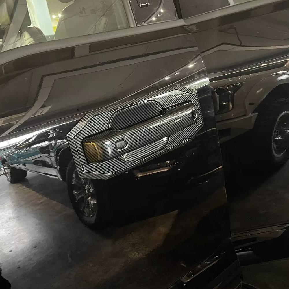 Для Ford F150 F-150 2022 2023 углеродное волокно ABS автомобильная внешняя дверная ручка чаша крышка накладка дверная ручка наклейка
Для Ford F150 F-150 2022 2023 углеродное волокно ABS автомобильная внешняя дверная ручка чаша крышка накладка дверная ручка наклейка