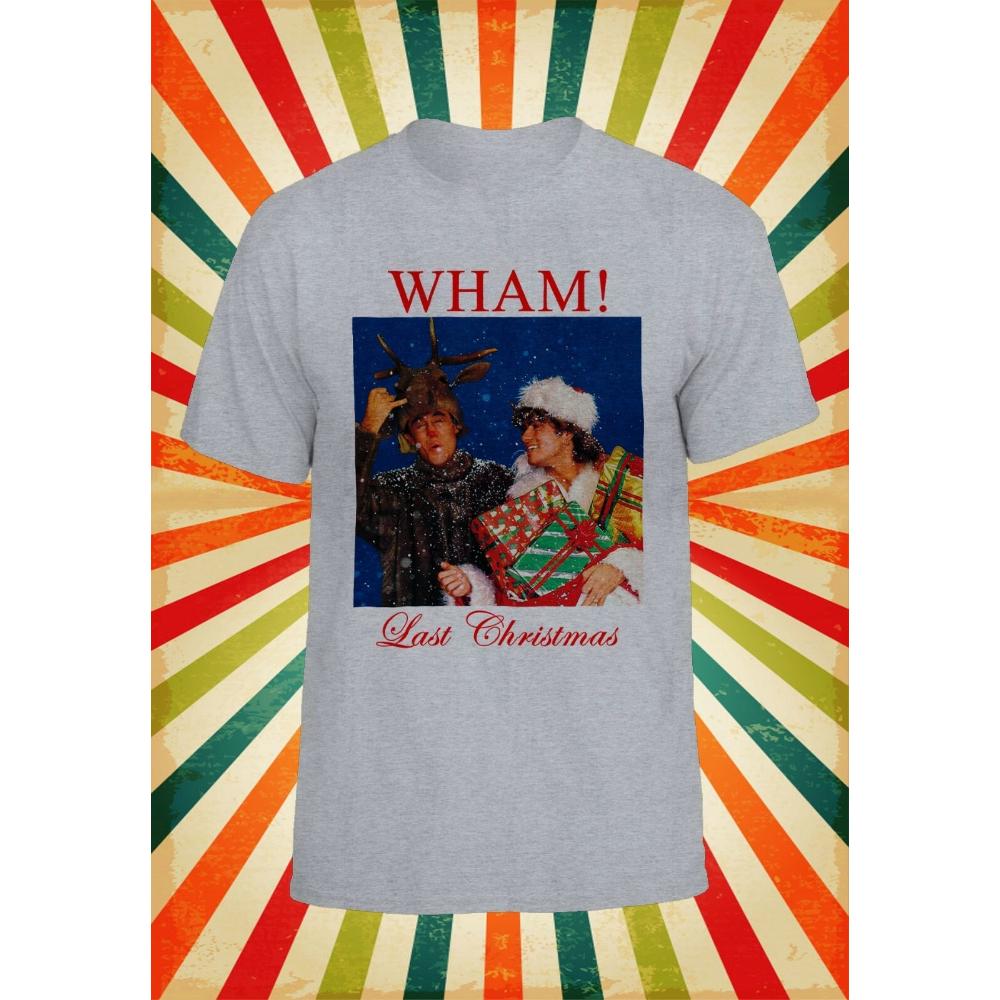 Wham Last Christmas Cool Funny Retro Men Women Graphic T Shirts Classic Oneck Cotton Top Unisex Streetwear T Shirt Shortsleev 4XL
Wham Last Christmas Cool Funny Retro Men Women Graphic T Shirts Classic Oneck Cotton Top Unisex Streetwear T Shirt Shortsleev 4XL