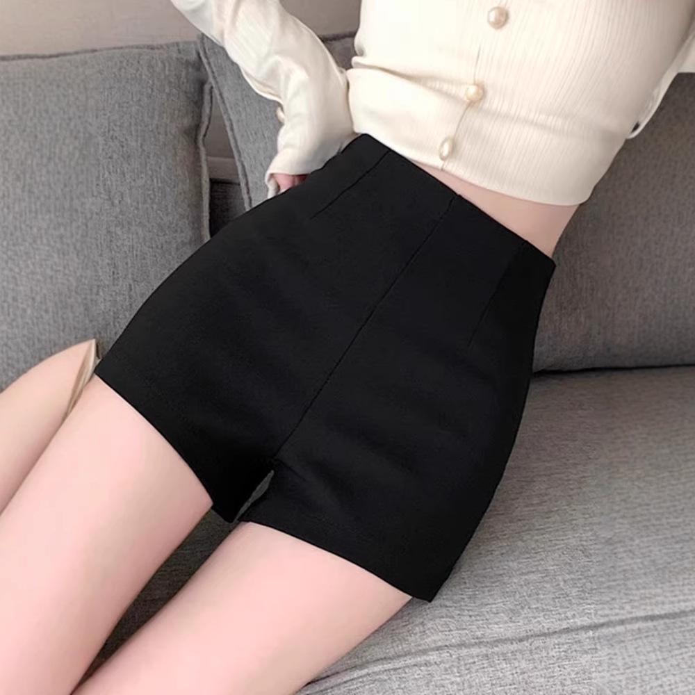 High-Waisted Black Stretch Slimming Shorts for Women - Spring 2024 Tight-Fit with Hip-Hugging Effect 2XL (Recommended 131-147 catty)
High-Waisted Black Stretch Slimming Shorts for Women - Spring 2024 Tight-Fit with Hip-Hugging Effect 2XL (Recommended 131-147 catty)