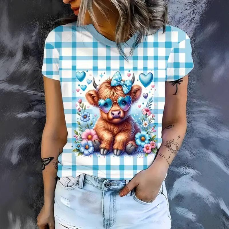 Fashionable Casual Comfortable Animal Digital Printed Women s Pullover Short Sleeved Shirt 6xl
Fashionable Casual Comfortable Animal Digital Printed Women s Pullover Short Sleeved Shirt 6xl