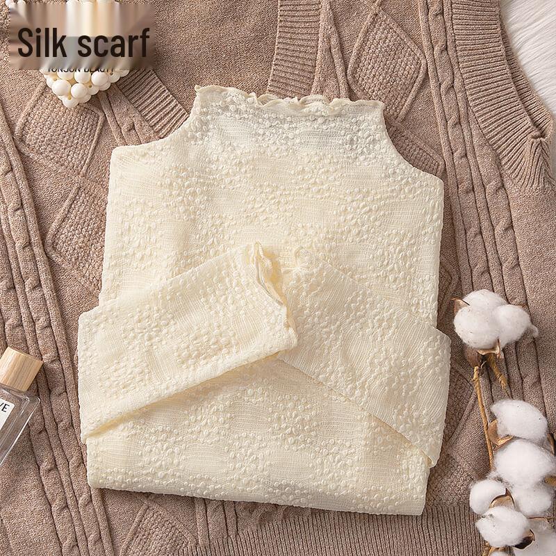 Sisba Women s Ruffle Trim Semi-High Collar Long Sleeve Base Top One Size
Sisba Women s Ruffle Trim Semi-High Collar Long Sleeve Base Top One Size