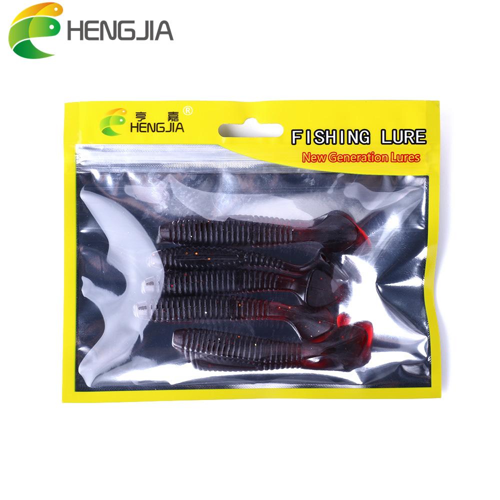 HENGJIA 5 шт., мягкие хвостовые личинки, приманки для червей для щуки, форели, окуня, воблера, рыболовные снасти
HENGJIA 5 шт., мягкие хвостовые личинки, приманки для червей для щуки, форели, окуня, воблера, рыболовные снасти