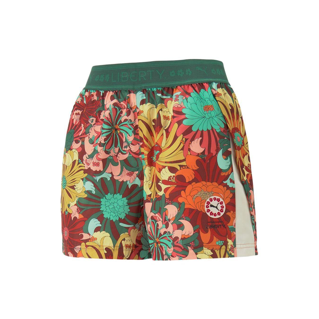Puma X Liberty Collaboration SS23 Floral Print Loose Casual Shorts Women Shorts Green 539833-65 L
Puma X Liberty Collaboration SS23 Floral Print Loose Casual Shorts Women Shorts Green 539833-65 L