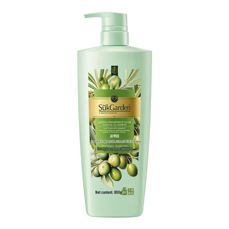 SukGarden Queen Fragrant Olive Oil Shampoo 800g
SukGarden Queen Fragrant Olive Oil Shampoo 800g