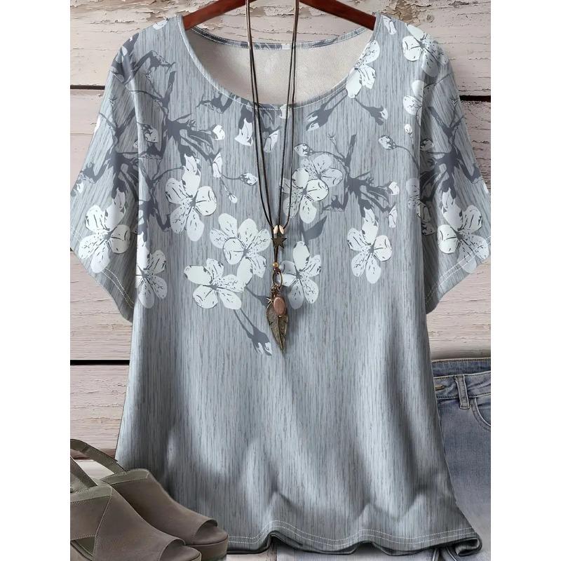 XL-7XL Большие размеры Летние топы Женская футболка с 3D-принтом Растение Цветок с коротким рукавом 7XL
XL-7XL Большие размеры Летние топы Женская футболка с 3D-принтом Растение Цветок с коротким рукавом 7XL