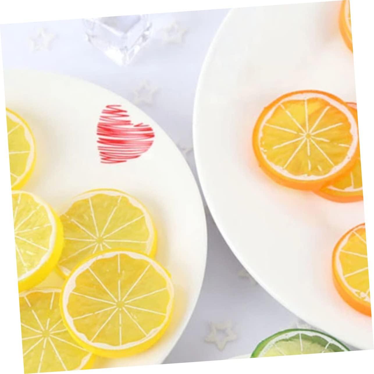 Alipis 13pcs Imitation Lemon Slice Home Decor Lemons Plastic Ornaments Artificial Lemon Slices Artificial Lemon Model Mini Basket Lifelike Lemon 4X4X0.8CM
Alipis 13pcs Imitation Lemon Slice Home Decor Lemons Plastic Ornaments Artificial Lemon Slices Artificial Lemon Model Mini Basket Lifelike Lemon 4X4X0.8CM