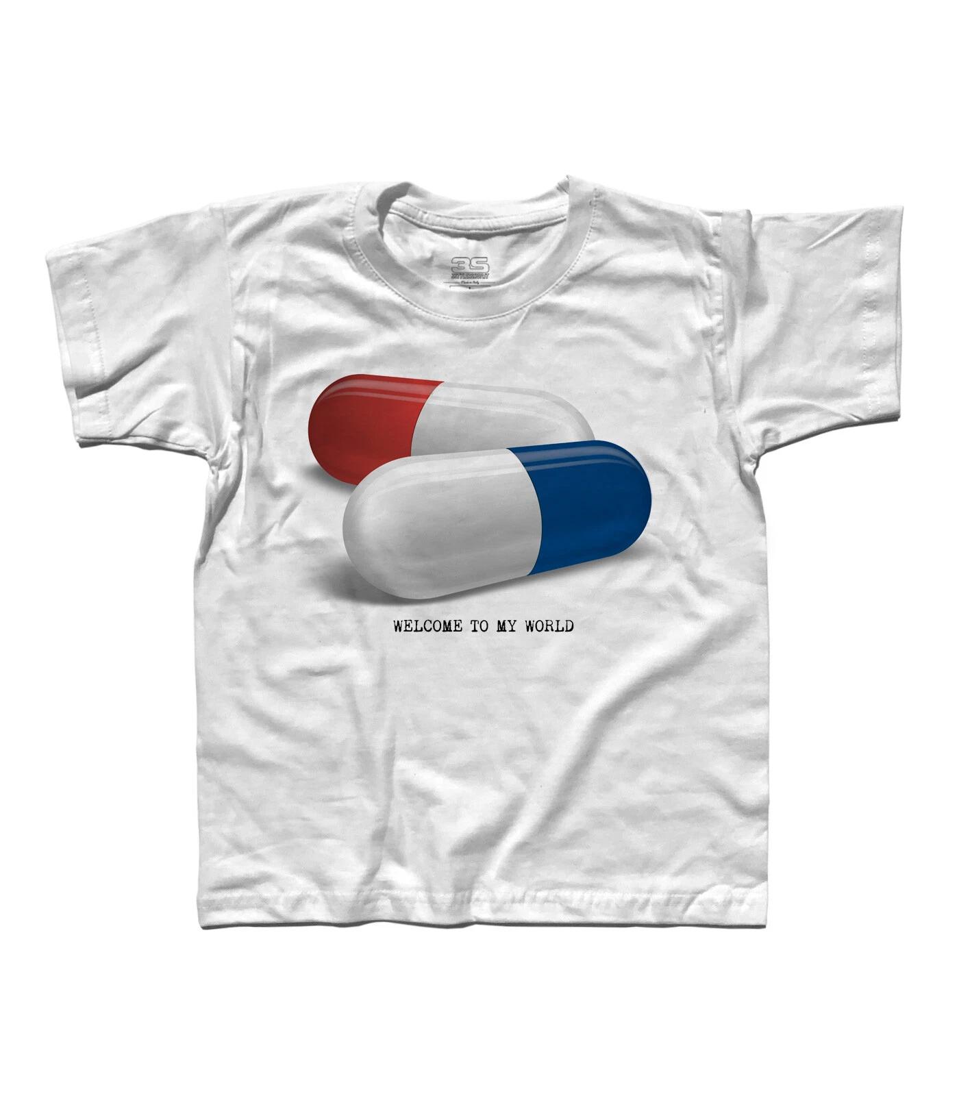Keanu Reeves Neo Morpheus Pill Blue Pill Red Matrix Kids T-Shirt- 160
Keanu Reeves Neo Morpheus Pill Blue Pill Red Matrix Kids T-Shirt- 160