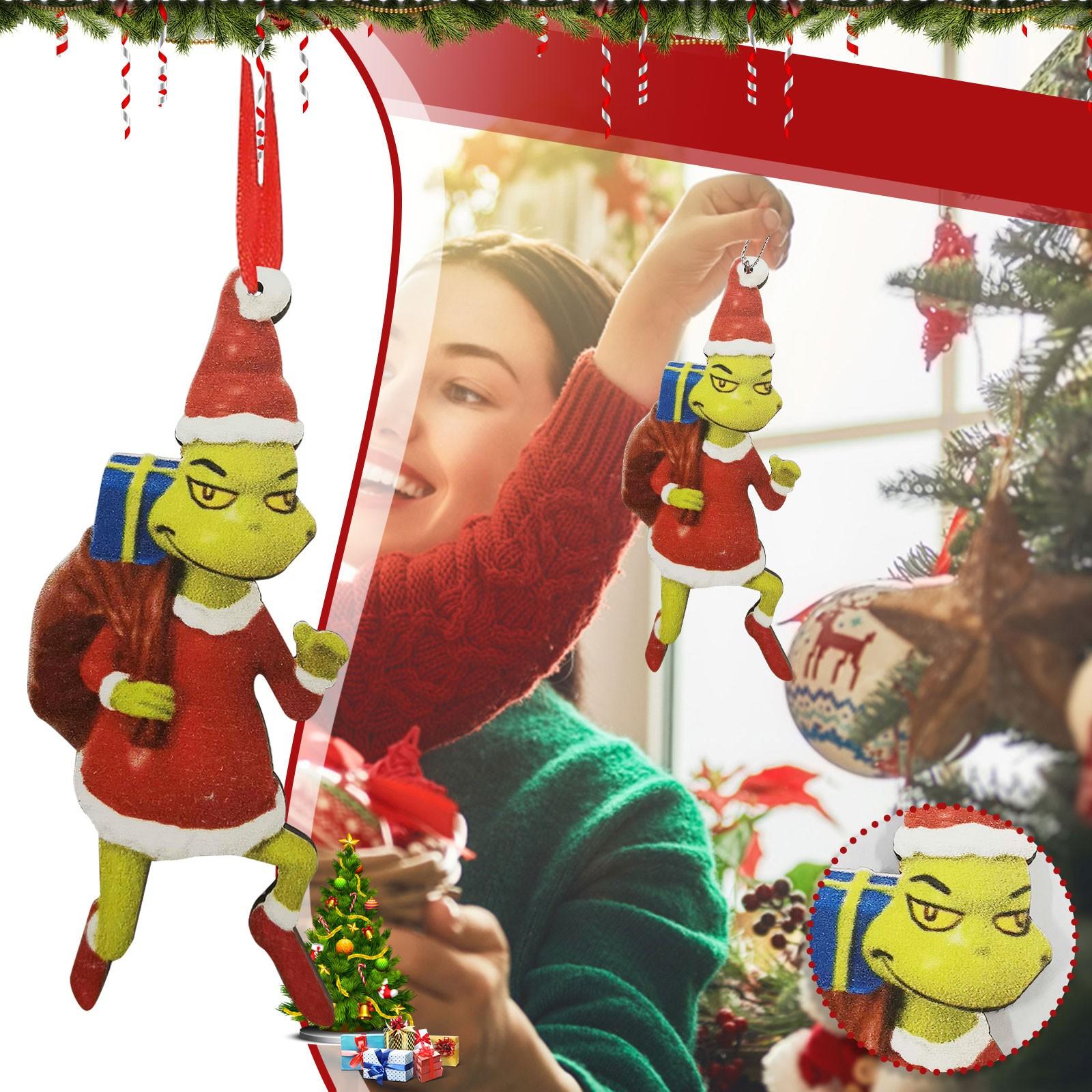 Рождественская елка, подвеска из смолы, рождественские подвесные украшения, елочные украшения, подвесной кулон, товары для рождественской вечеринки, дерево
Рождественская елка, подвеска из смолы, рождественские подвесные украшения, елочные украшения, подвесной кулон, товары для рождественской вечеринки, дерево