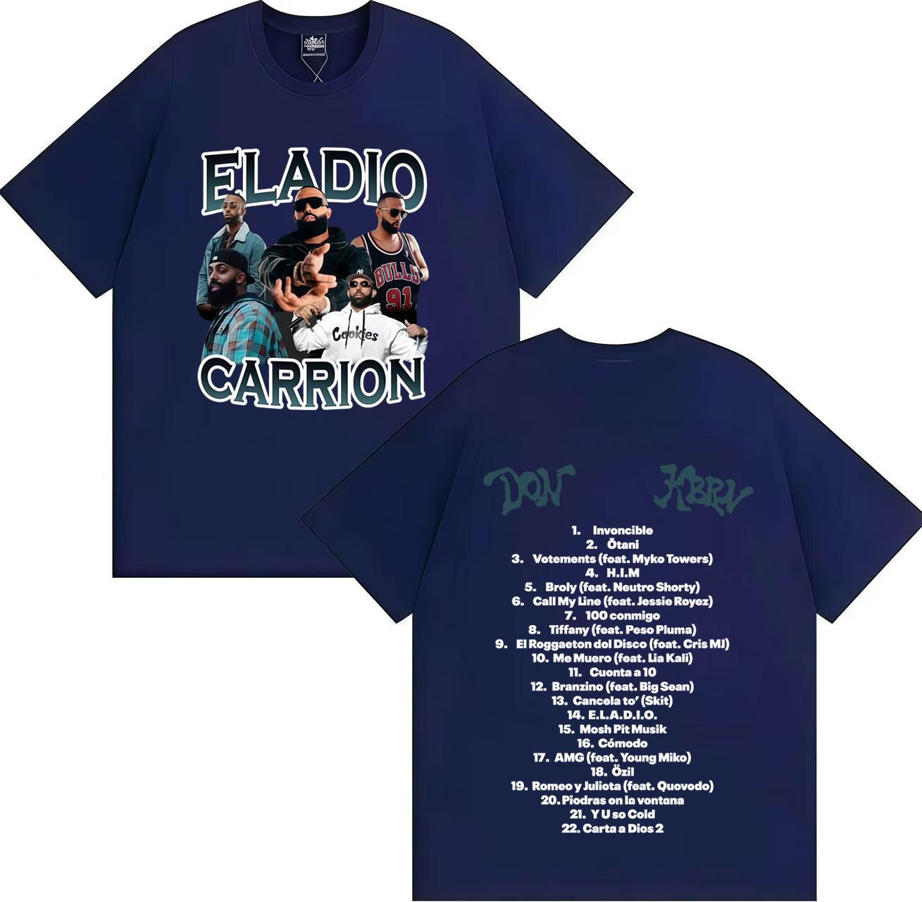 2025 Summer Rapper Eladio Carion Touring Pop Music Tshirt Mens Fashion Y2K Shirt Oversized Cotton Shortsleeved Street Wear 4XL
2025 Summer Rapper Eladio Carion Touring Pop Music Tshirt Mens Fashion Y2K Shirt Oversized Cotton Shortsleeved Street Wear 4XL