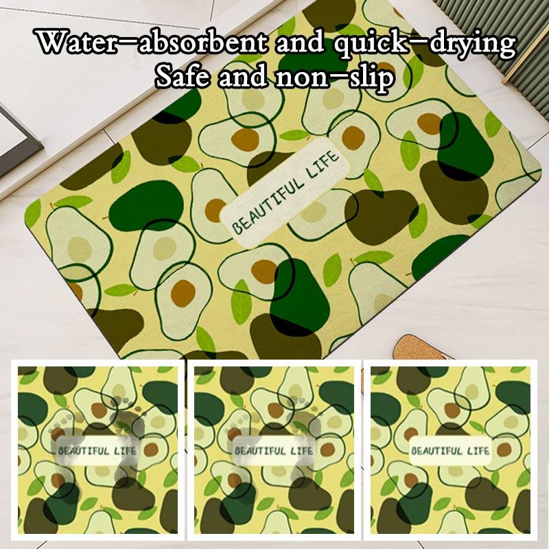 Avocado Print Bath Mat Absorbent Bathroom Floor Foot Mats Anti-slip Quick Dry Shower Pad Toilet Room Rug Doormat Carpet 40cmx60cm
Avocado Print Bath Mat Absorbent Bathroom Floor Foot Mats Anti-slip Quick Dry Shower Pad Toilet Room Rug Doormat Carpet 40cmx60cm
