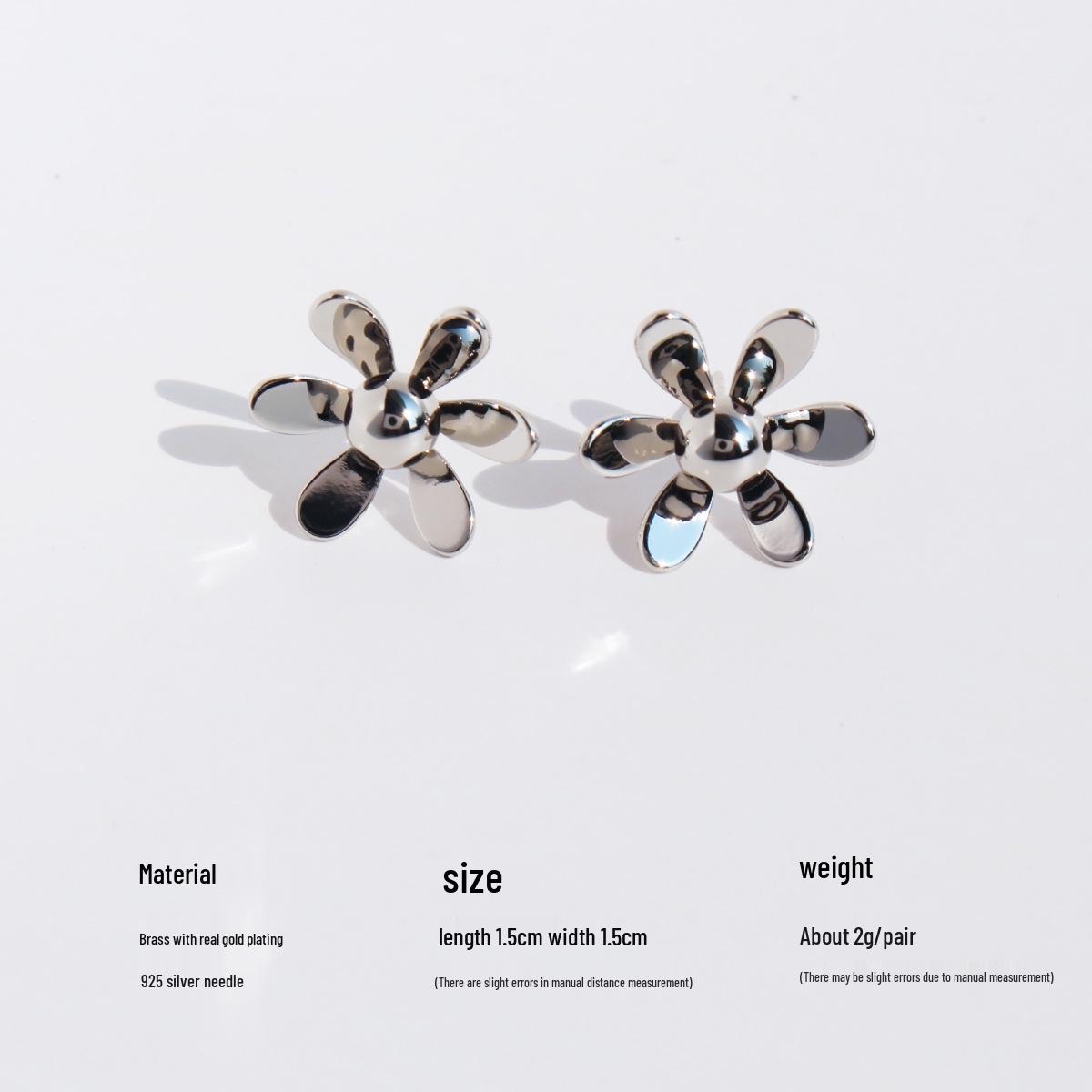 Стильные серьги-пусеты в виде абстрактных 3D-цветков: Серебряная игла, Универсальный и Шикарный для Женщин
Стильные серьги-пусеты в виде абстрактных 3D-цветков: Серебряная игла, Универсальный и Шикарный для Женщин