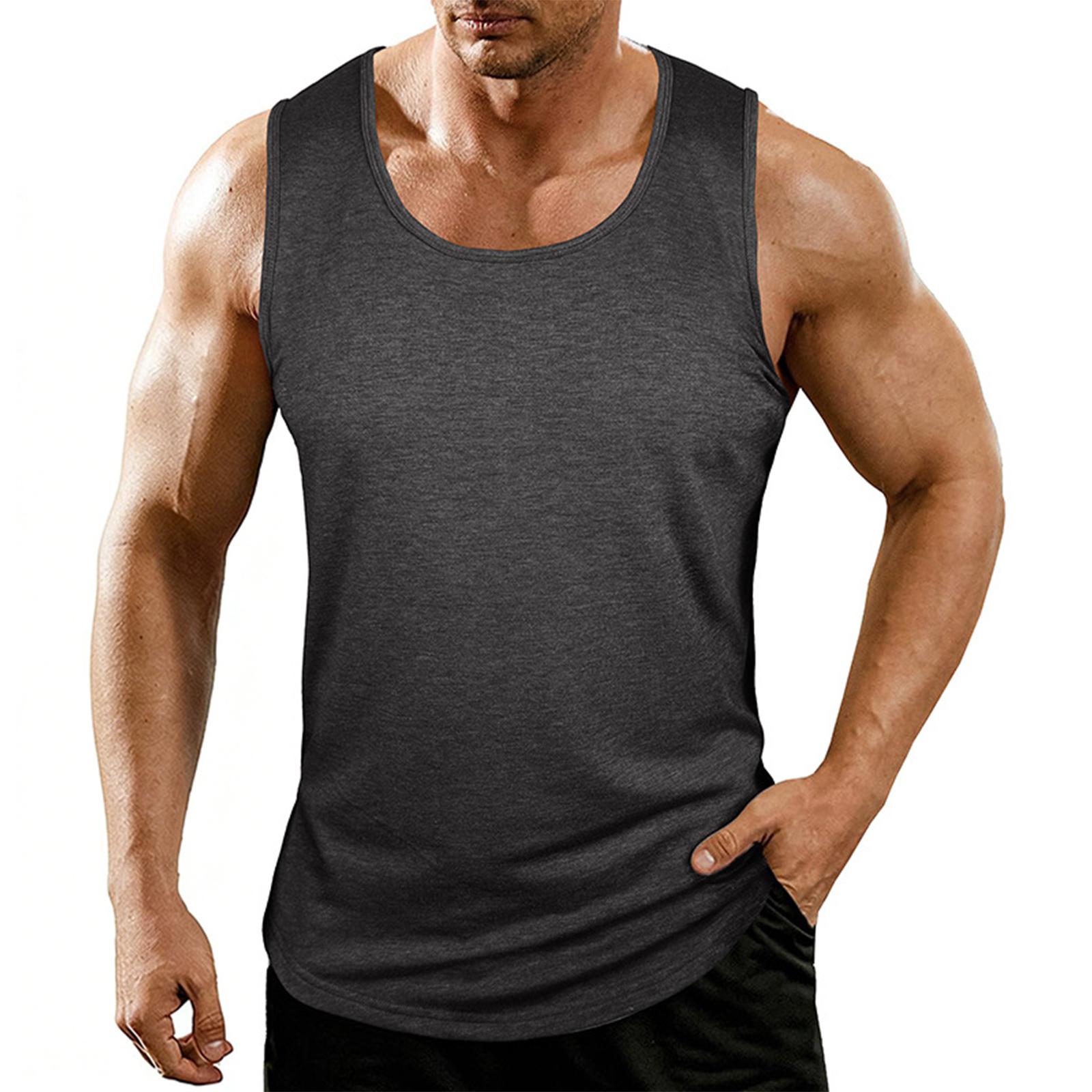 Men Sleeveless Tank Top Classic Muscle Shirt Lightweight Breathable Soft Fabric Gym Workout Undershirt Casual Wear XL
Men Sleeveless Tank Top Classic Muscle Shirt Lightweight Breathable Soft Fabric Gym Workout Undershirt Casual Wear XL