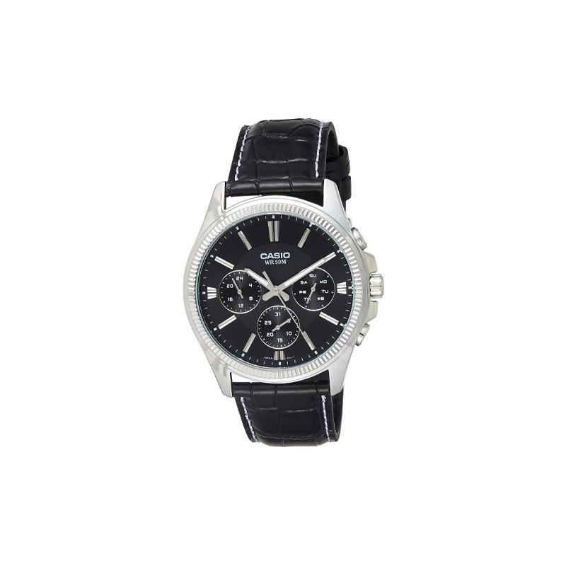 Casio STANDARD Series DRESS Series Simple Fashion Casual Business Quartz Movement Leather Strap Japanese and Korean Watch Men s MTP-1375L-1AV чорний
Casio STANDARD Series DRESS Series Simple Fashion Casual Business Quartz Movement Leather Strap Japanese and Korean Watch Men s MTP-1375L-1AV чорний