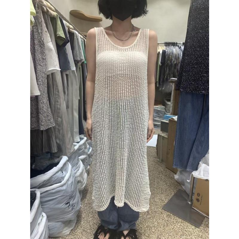 Korean Dongdaemun 2026 Summer Fashion Sleeveless Solid Color Vest Dress for Women One Size чорний
Korean Dongdaemun 2026 Summer Fashion Sleeveless Solid Color Vest Dress for Women One Size чорний