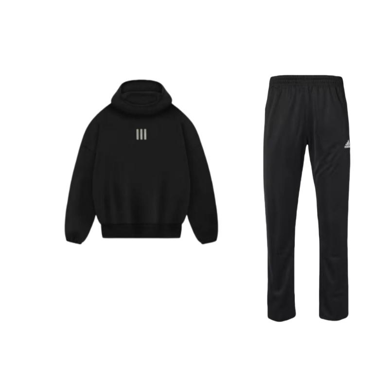 Adidas Breathable Hooded Pullover Long Sleeve Sweatshirt And Mid Waist Straight Leg Pants Sports Set Men Activewear Black TR30P-BW+IW8925 S
Adidas Breathable Hooded Pullover Long Sleeve Sweatshirt And Mid Waist Straight Leg Pants Sports Set Men Activewear Black TR30P-BW+IW8925 S