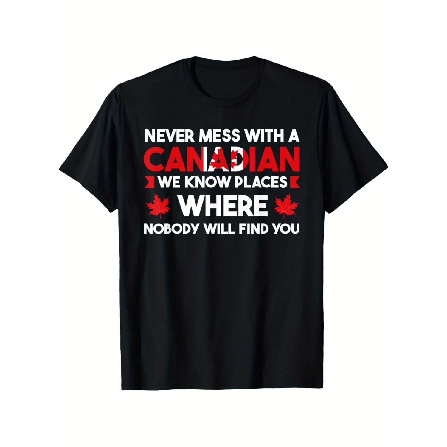 Never Provoke Canadians, We Know Canadian T-shirts Are Gifts for Men, Women, Parents, and Friends S чёрный
Never Provoke Canadians, We Know Canadian T-shirts Are Gifts for Men, Women, Parents, and Friends S чёрный