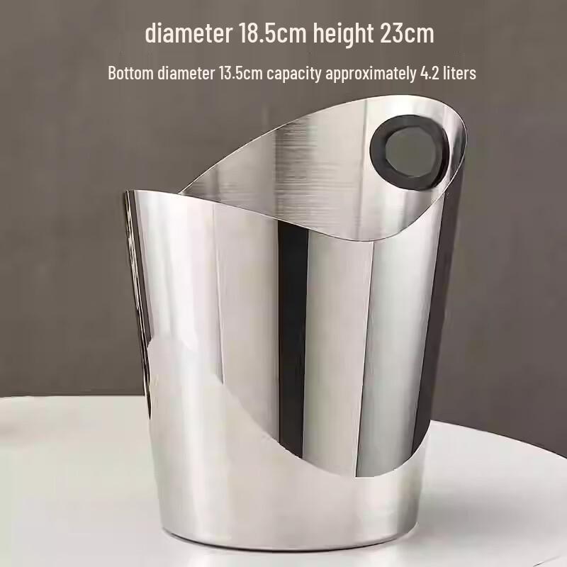 Stainless Steel Ice Bucket for Wine & Champagne
Stainless Steel Ice Bucket for Wine & Champagne