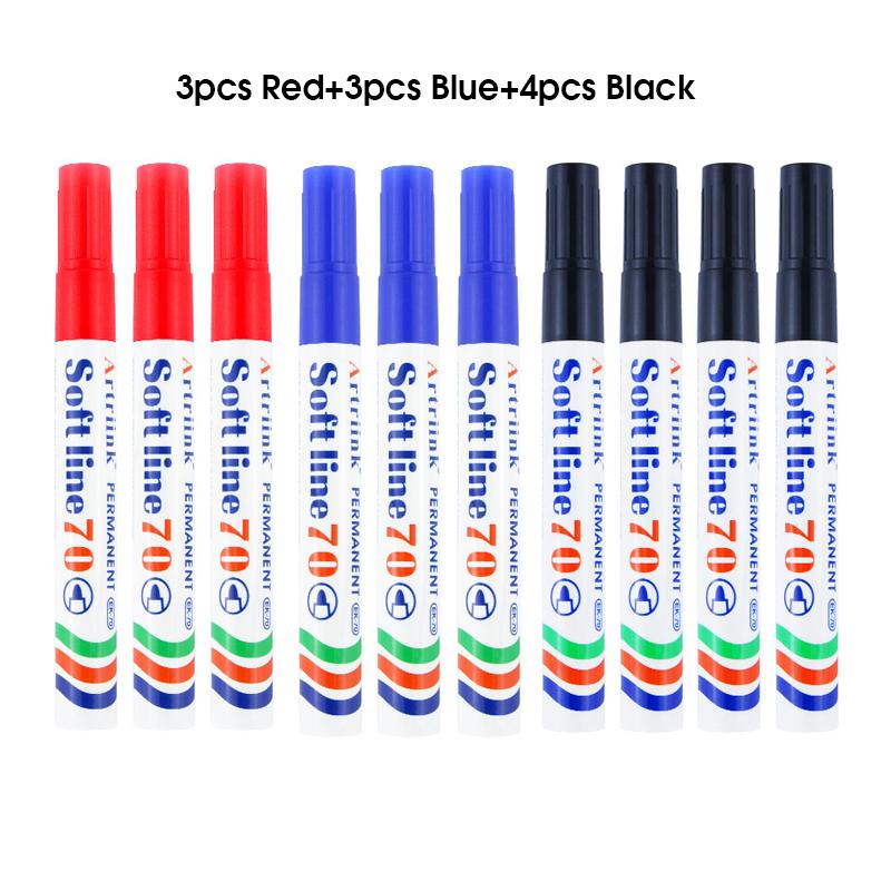 10pcs Large Capacity Oil-Based Marker,Black Red Blue Quick-Dry,Waterproof Non-Erasable Logistics Marker,Markers Pen
10pcs Large Capacity Oil-Based Marker,Black Red Blue Quick-Dry,Waterproof Non-Erasable Logistics Marker,Markers Pen