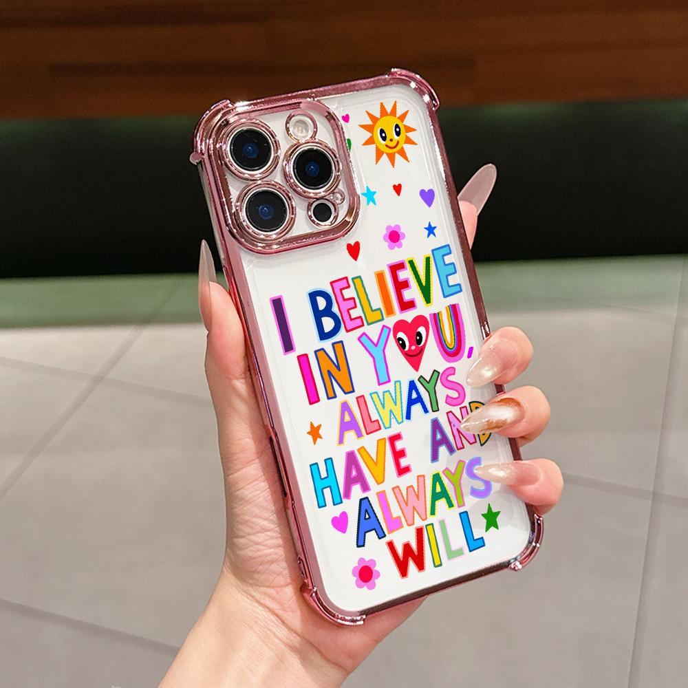Text Quotes Bee Phone Case for iPhone 17 Air 16 15 14 Plus 13 12 11 Pro Max X Xs XR 8 e Anti-drop Transparent Soft Cover iPhone XS
Text Quotes Bee Phone Case for iPhone 17 Air 16 15 14 Plus 13 12 11 Pro Max X Xs XR 8 e Anti-drop Transparent Soft Cover iPhone XS