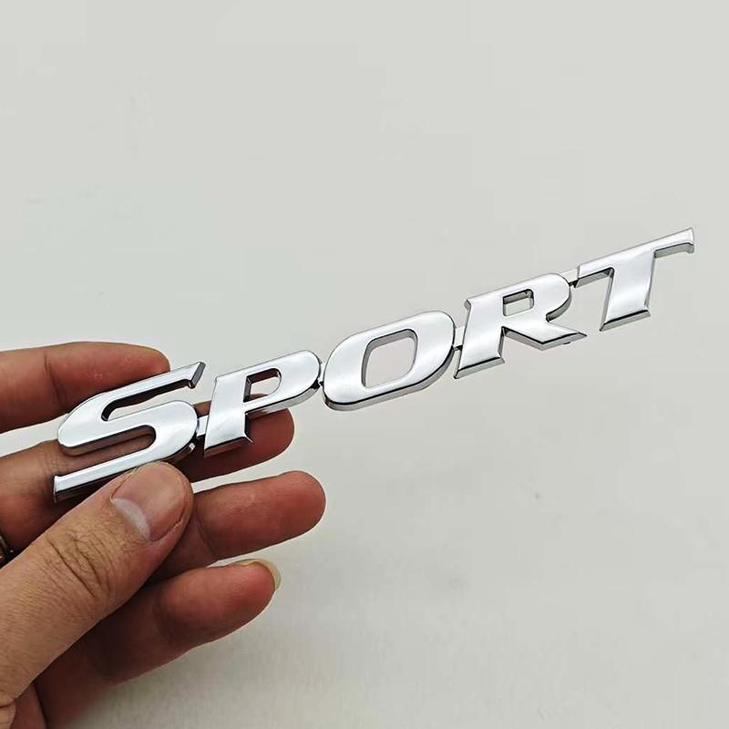 3D ABS Chrome Black Car Letters Logo SPORT Emblem Badge Sport Stickers Car Rear Trunk Accessories
3D ABS Chrome Black Car Letters Logo SPORT Emblem Badge Sport Stickers Car Rear Trunk Accessories