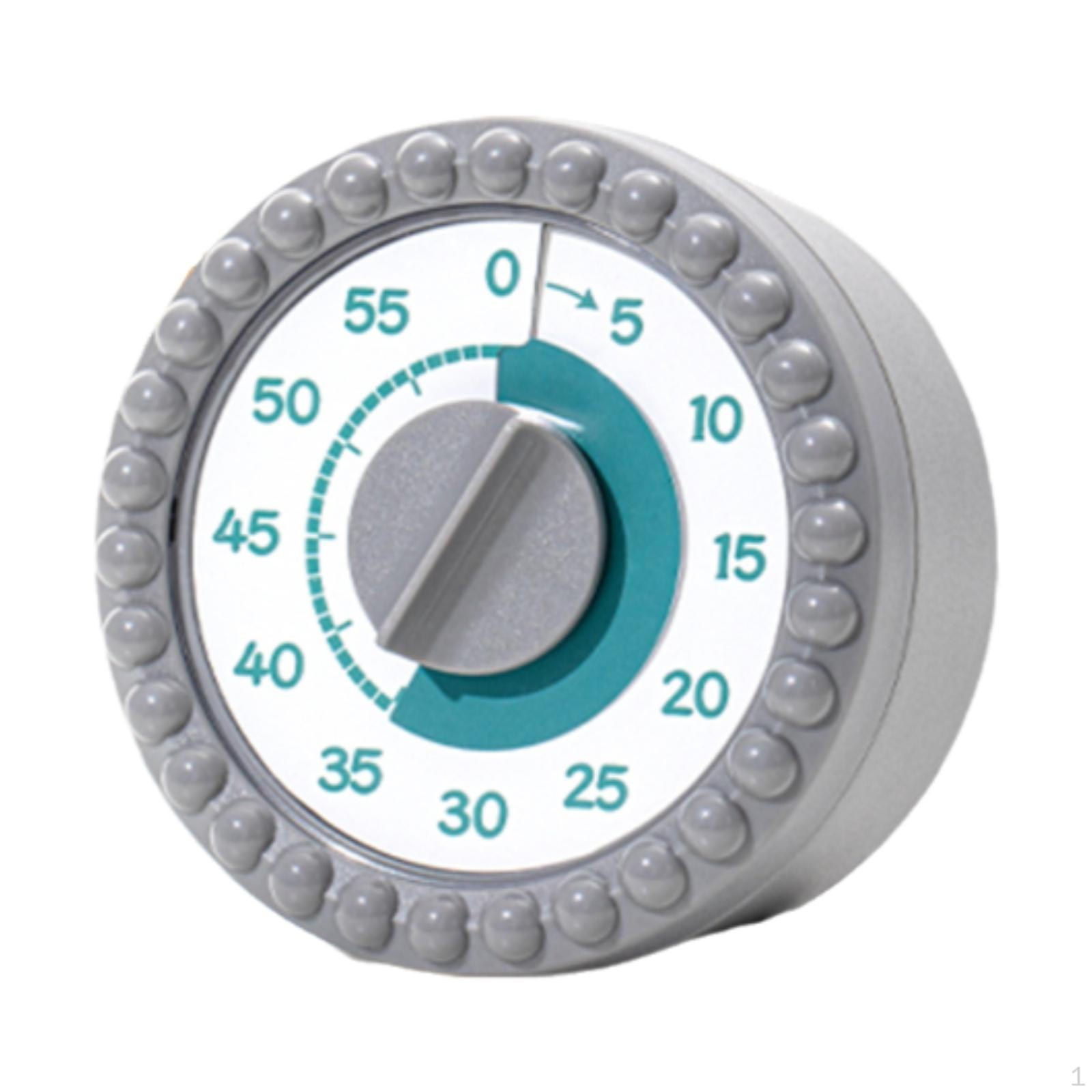 60 Minute Visual Timer for Time Management in Office and Kitchen Settings сірий колір
60 Minute Visual Timer for Time Management in Office and Kitchen Settings сірий колір