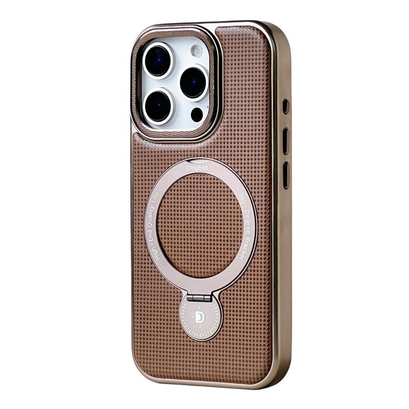 Compatible Rotating Bracket & Magnetic Adsorption Case for iPhone 13-17 Pro Max - Electroplated, Full Coverage Leather Design iPhone 16 Pro Max 6.9 inches
Compatible Rotating Bracket & Magnetic Adsorption Case for iPhone 13-17 Pro Max - Electroplated, Full Coverage Leather Design iPhone 16 Pro Max 6.9 inches