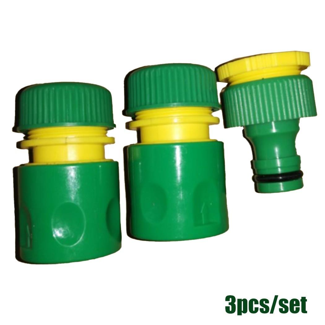Garden Hose Connectors Set Watering Pipe Tap Plastic Connector Adaptor Fitting 3pcs
Garden Hose Connectors Set Watering Pipe Tap Plastic Connector Adaptor Fitting 3pcs