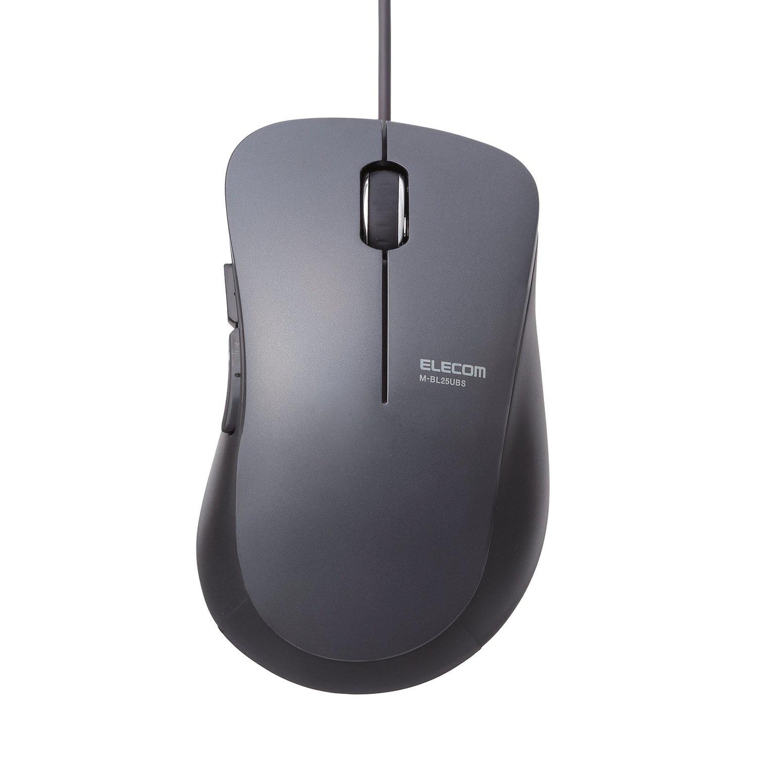 ELECOM Wired Medium 5 Buttons Back and Forward Blue Mouse, Size, (with Buttons), Quiet, LED, Black, M-BL25UBSBK чорний
ELECOM Wired Medium 5 Buttons Back and Forward Blue Mouse, Size, (with Buttons), Quiet, LED, Black, M-BL25UBSBK чорний