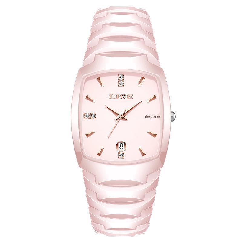 LIGE Retro Square Calendar Waterproof Multifunctional Sports Quartz Couple Watch
LIGE Retro Square Calendar Waterproof Multifunctional Sports Quartz Couple Watch