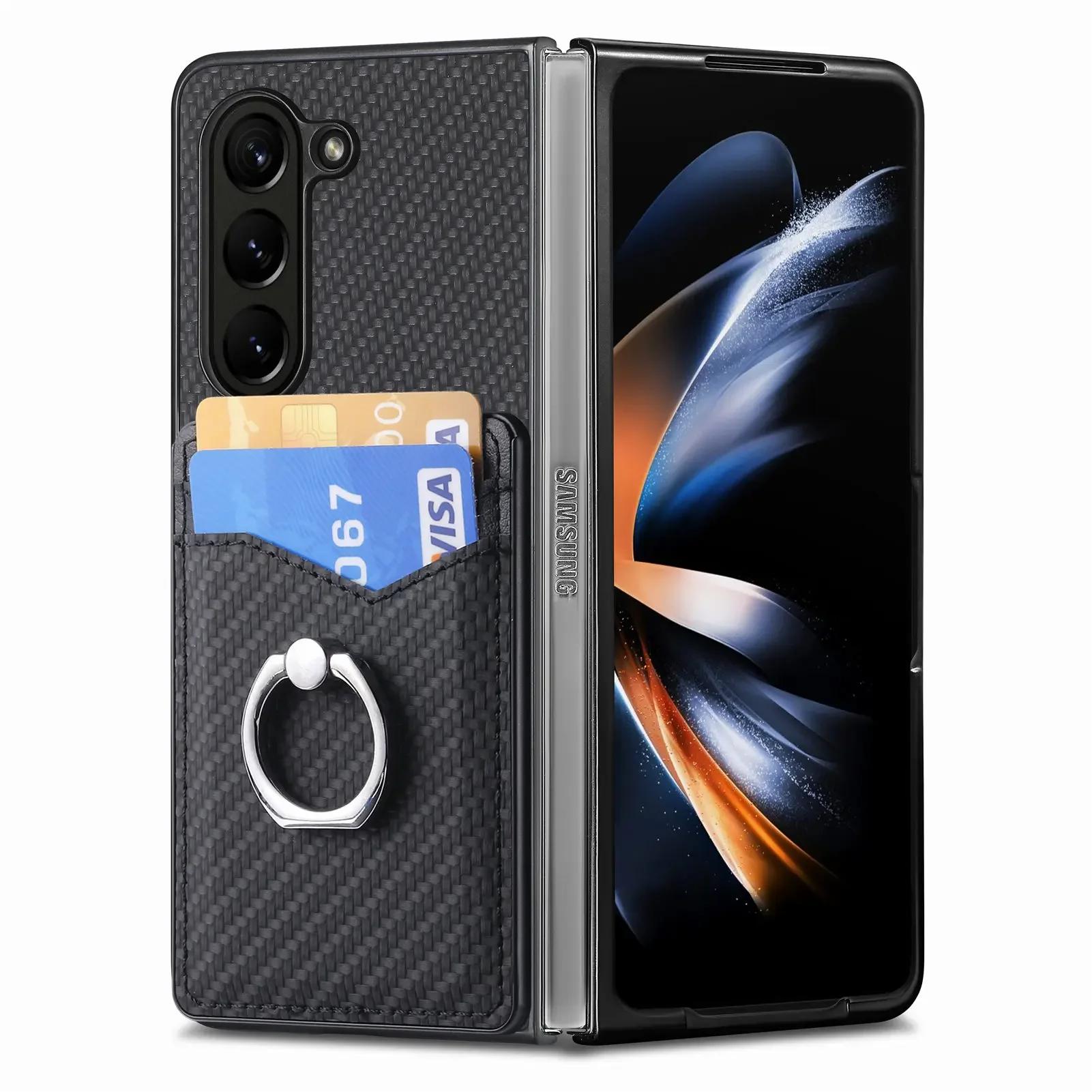 Магнитный держатель-кольцо Карты Слот Кошелек Чехол для Samsung Galaxy Z Fold 6 5 4 3 5G Fold4 Fold5 Подставка Карбоновое волокно Сумка Карман Чехол for Samsung Z Fold 5 чёрный
Магнитный держатель-кольцо Карты Слот Кошелек Чехол для Samsung Galaxy Z Fold 6 5 4 3 5G Fold4 Fold5 Подставка Карбоновое волокно Сумка Карман Чехол for Samsung Z Fold 5 чёрный