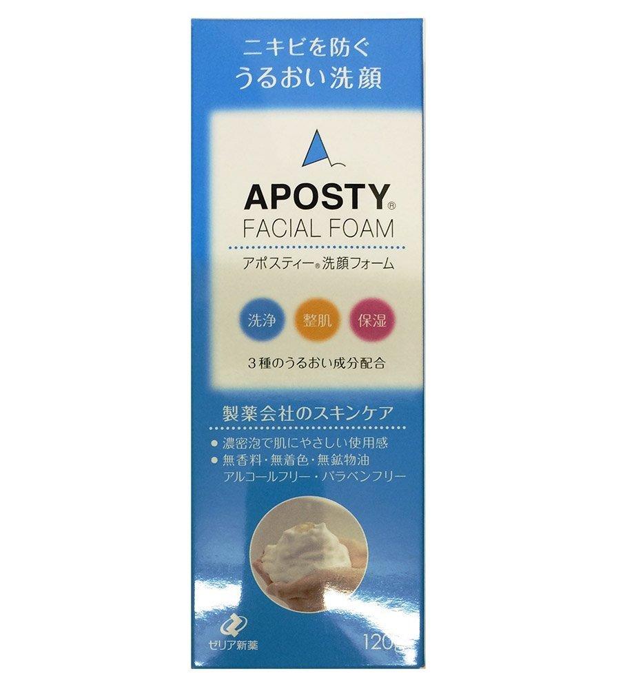 Zeria Shinyaku Aposty Facial Cleansing Foam Facial Cleanser Adult Acne Cosmetics (120g)
Zeria Shinyaku Aposty Facial Cleansing Foam Facial Cleanser Adult Acne Cosmetics (120g)