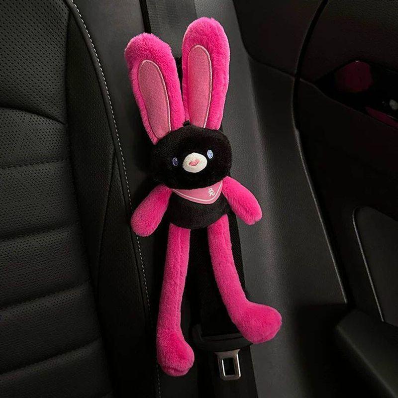Laer Rabbit Car Seatbelt Shoulder Pad Cute All-Season Universal Car Decoration Plush Soft Anti-Neck Strain Protection Lear Rabbit - Black Pink Black Plush Shoulder Pads
Laer Rabbit Car Seatbelt Shoulder Pad Cute All-Season Universal Car Decoration Plush Soft Anti-Neck Strain Protection Lear Rabbit - Black Pink Black Plush Shoulder Pads