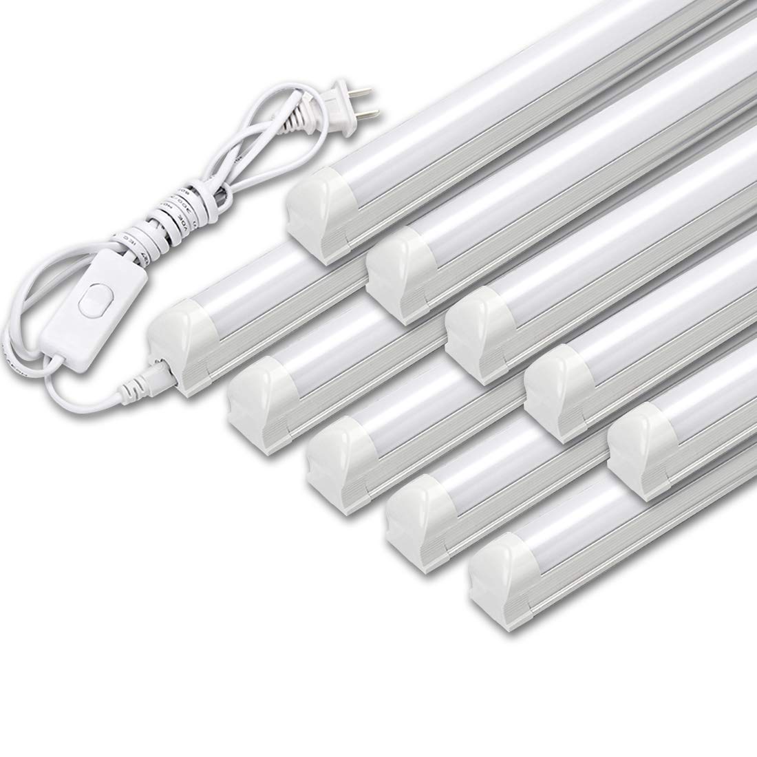 40W LED Fluorescent Light Fixture, Integrated T8 LED Tube, 18W LED, 6000K-6500K Daylight, Ceiling Light, Bar Light, Base Light, 120cm, Fluorescent
40W LED Fluorescent Light Fixture, Integrated T8 LED Tube, 18W LED, 6000K-6500K Daylight, Ceiling Light, Bar Light, Base Light, 120cm, Fluorescent