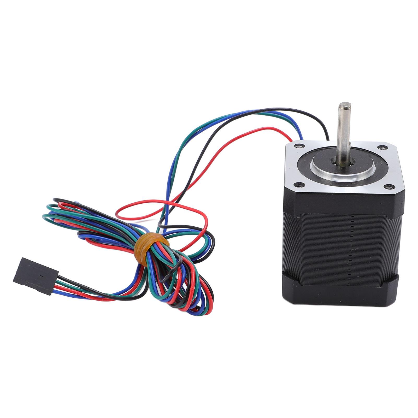 for Nema 17 Stepper Motor 2A 59Ncm 48mm Body 4 Wire Stepper Motor with 1m Cable and Female
for Nema 17 Stepper Motor 2A 59Ncm 48mm Body 4 Wire Stepper Motor with 1m Cable and Female