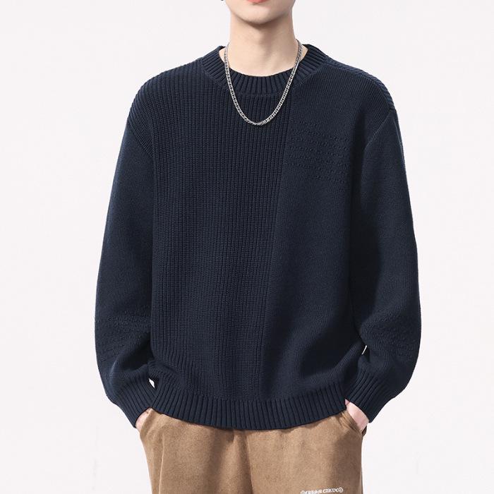 Men s American Retro Deep Blue Knit Cardigan - Autumn/Winter 2025 Loose Fit Round Neck Style 4XL глибокий/синій
Men s American Retro Deep Blue Knit Cardigan - Autumn/Winter 2025 Loose Fit Round Neck Style 4XL глибокий/синій